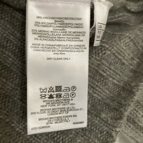 Brooks Brothers vintage red fleece fishermen sweater - Picture 9 of 9